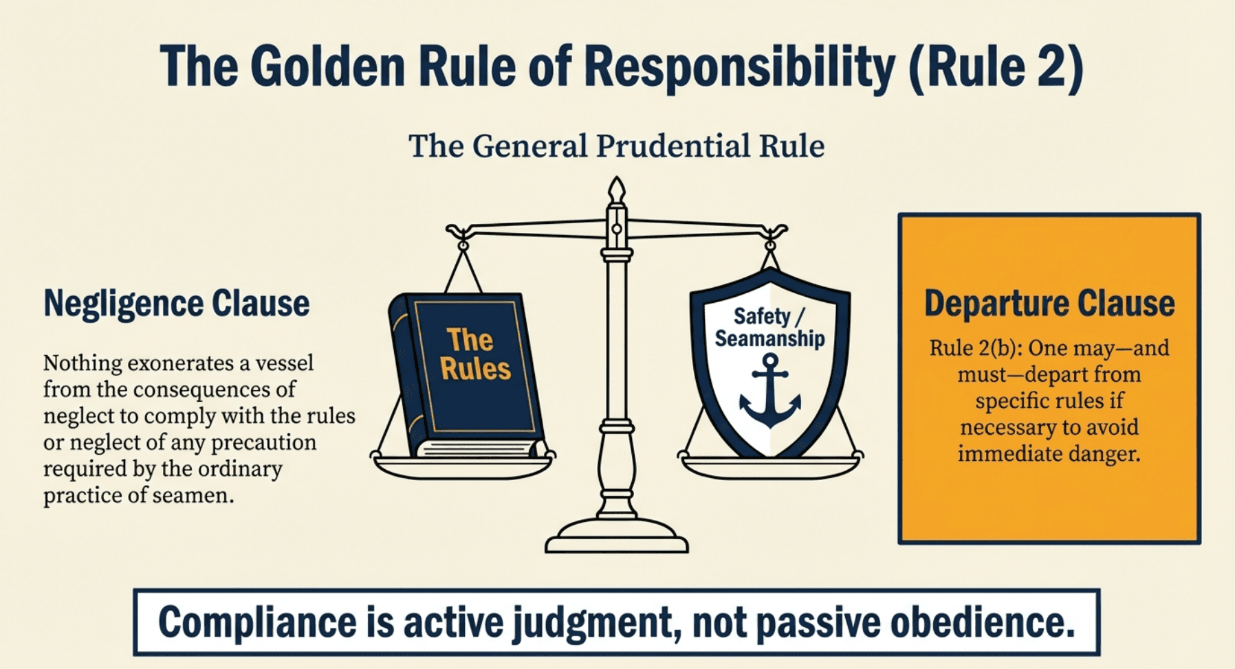Golden Rule of Responsibility (Rule 2)